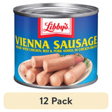 Libby's Vienna Sausage in Chicken Broth, 10g Protein Per Serving, Canned Sausage, 4.6 oz.Can