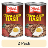 Libby's Corned Beef Hash, 37g Protein Per Serving, Canned Food, 15 oz