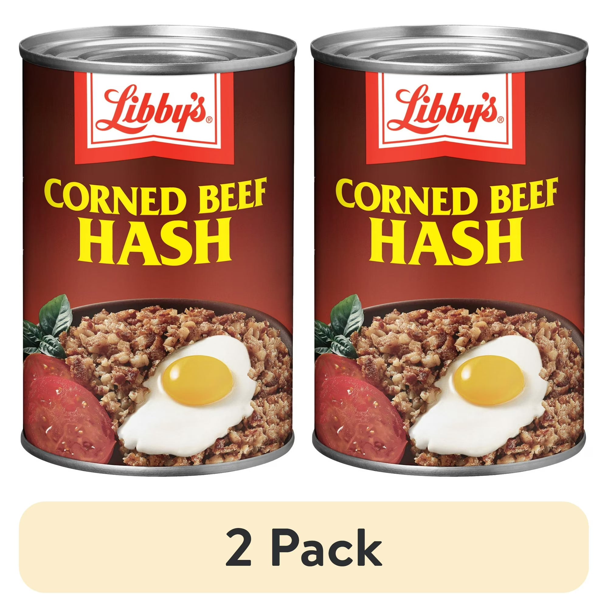 Libby's Corned Beef Hash, 37g Protein Per Serving, Canned Food, 15 oz