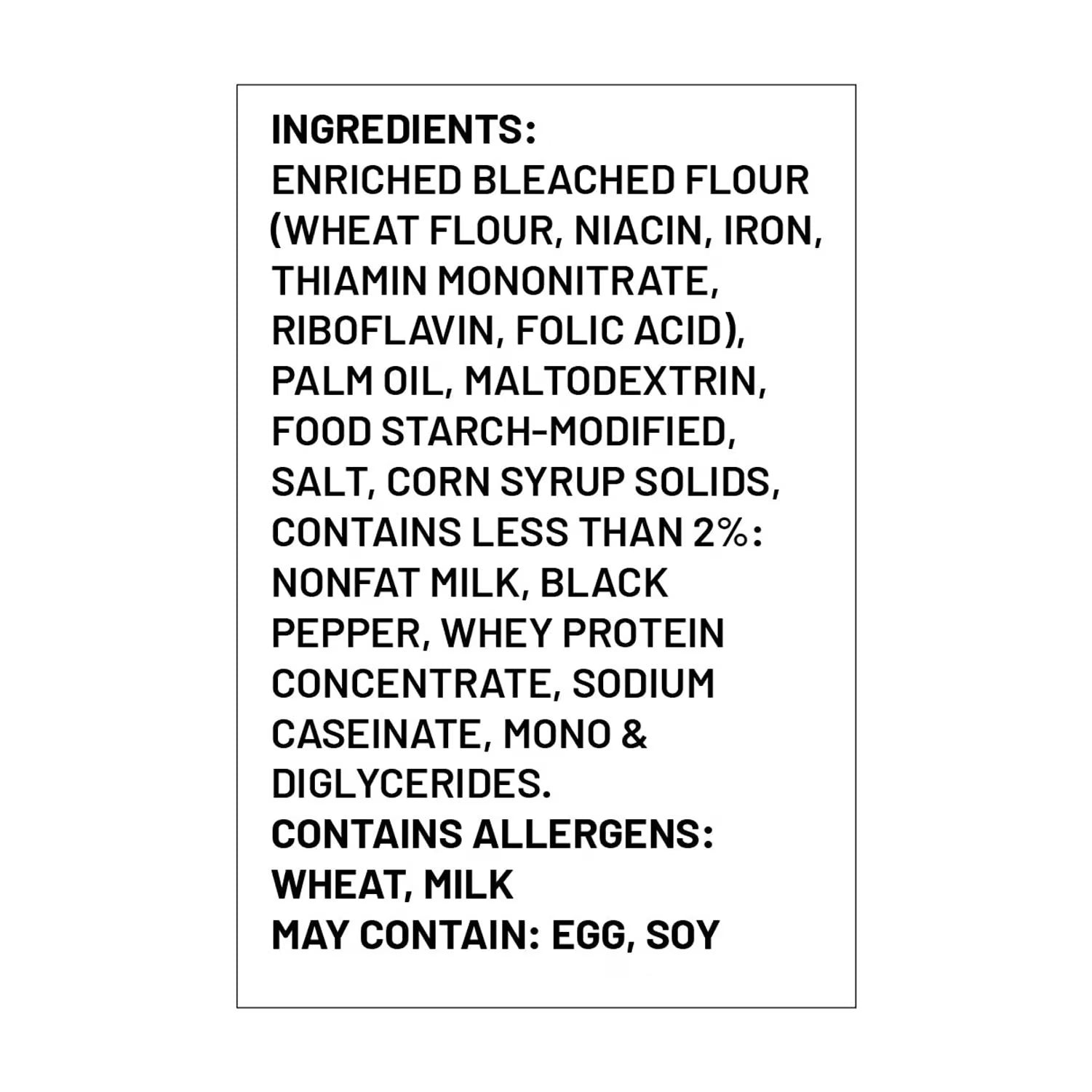 Pioneer Peppered Gravy Mix, 2.75 oz - Smooth Gravy for Meats and Biscuits, Contains No Allergens