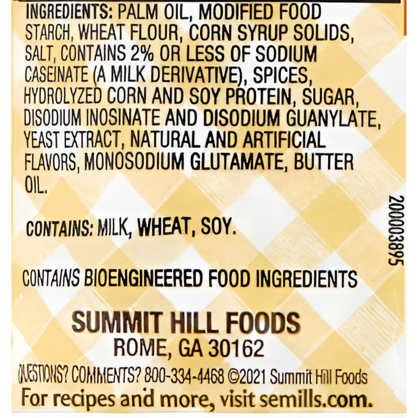 Southeastern Mills Peppered Gravy Mix with Sausage Flavor, 2.75 oz Pouch – Hearty, Southern-Style Gravy for Biscuits and More