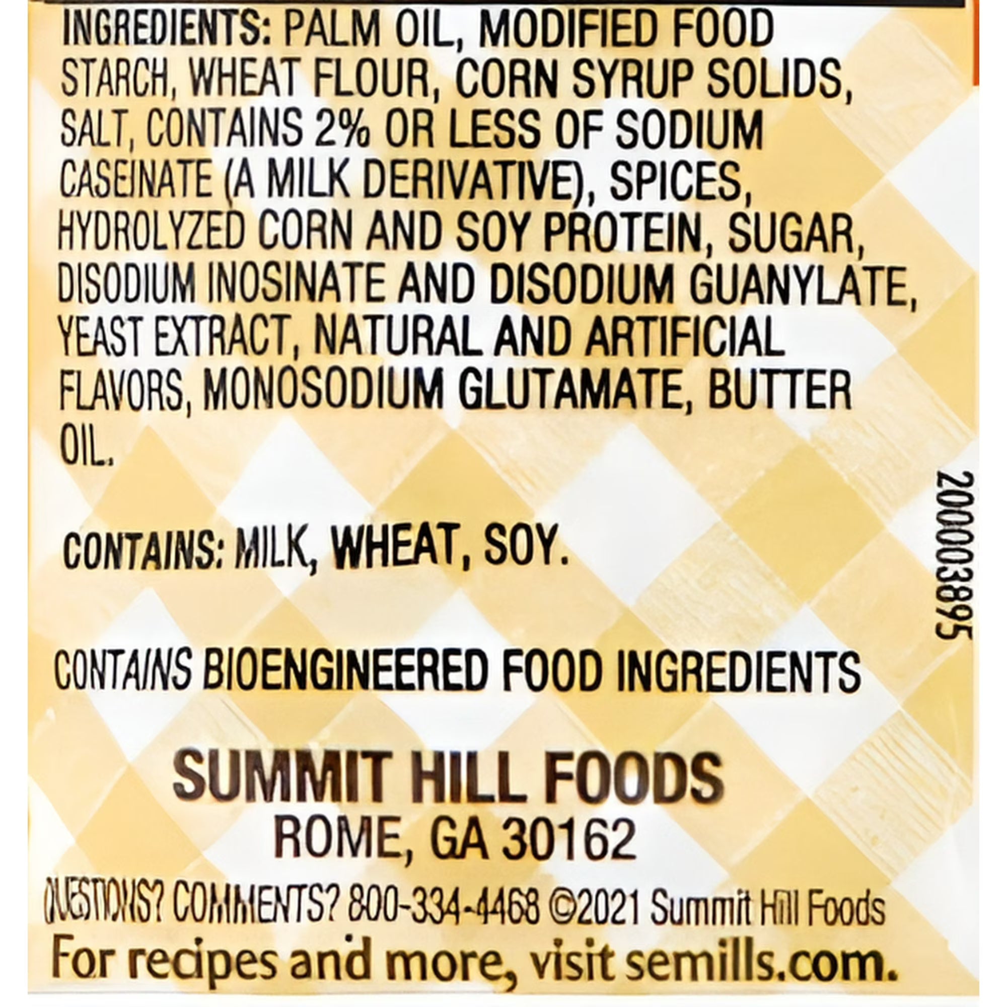 Southeastern Mills Peppered Gravy Mix with Sausage Flavor, 2.75 oz Pouch – Hearty, Southern-Style Gravy for Biscuits and More