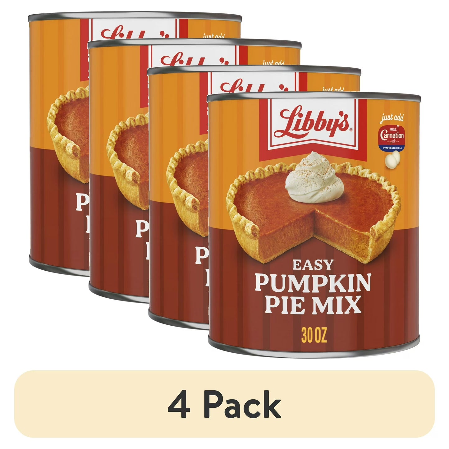 Libby's Easy Pumpkin Pie Mix, Canned Pumpkin Pie Filling, Baking One 9-inch Pumpkin Pie, 30 oz