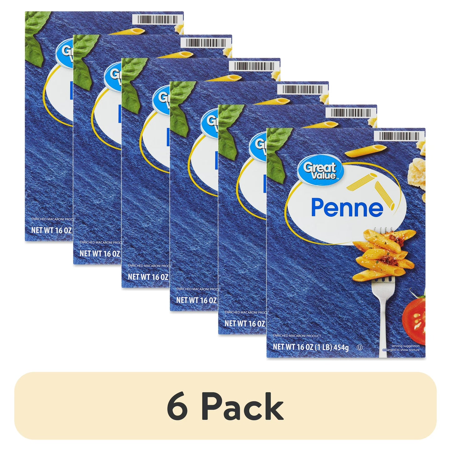 Great Value Penne Pasta, 16 oz