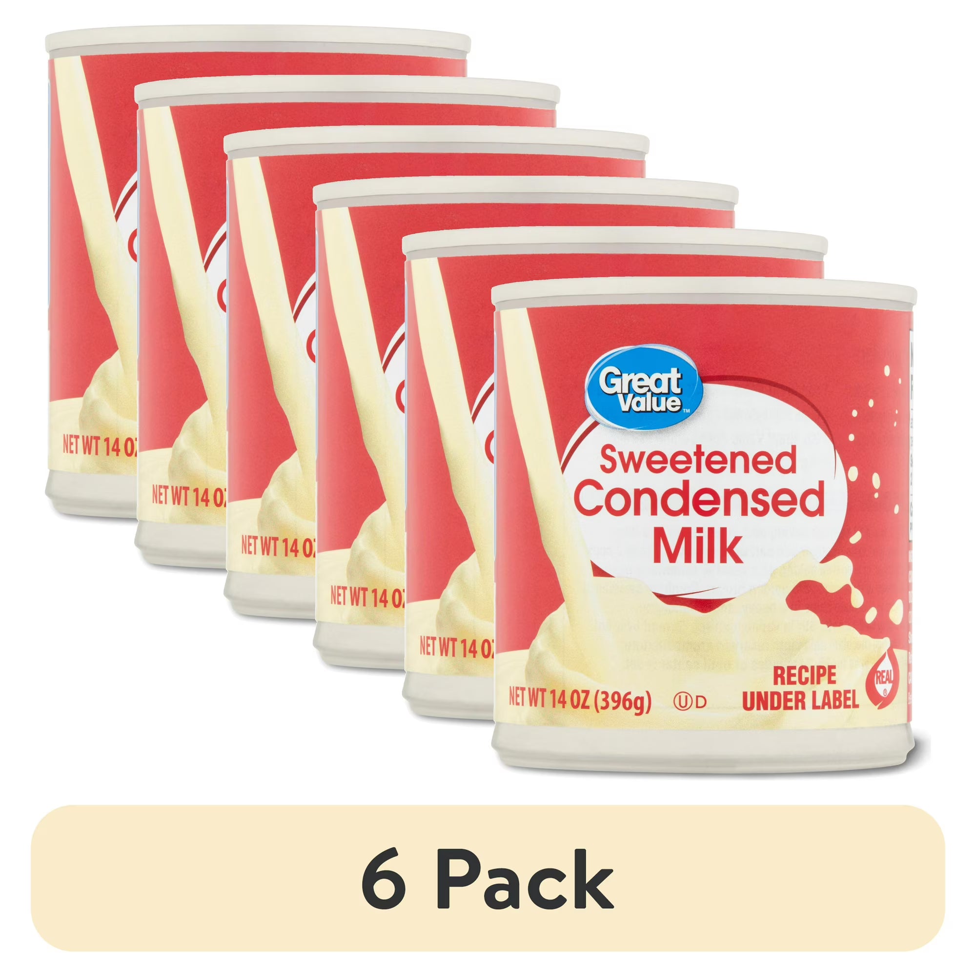 Great Value Sweetened Condensed Milk, 14 oz