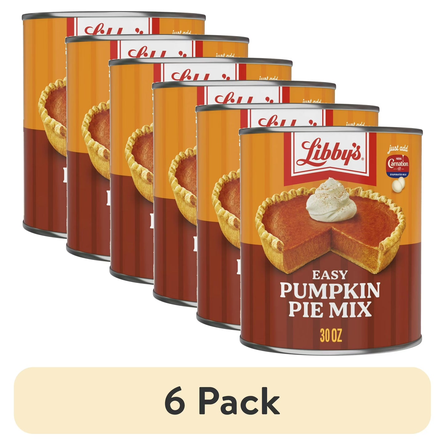 Libby's Easy Pumpkin Pie Mix, Canned Pumpkin Pie Filling, Baking One 9-inch Pumpkin Pie, 30 oz