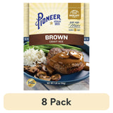 Pioneer Brown Gravy Mix, 1.61 oz – Makes 2 Cups of Rich, Savory Gravy – Just Add Water for a Quick, Delicious Meal Addition