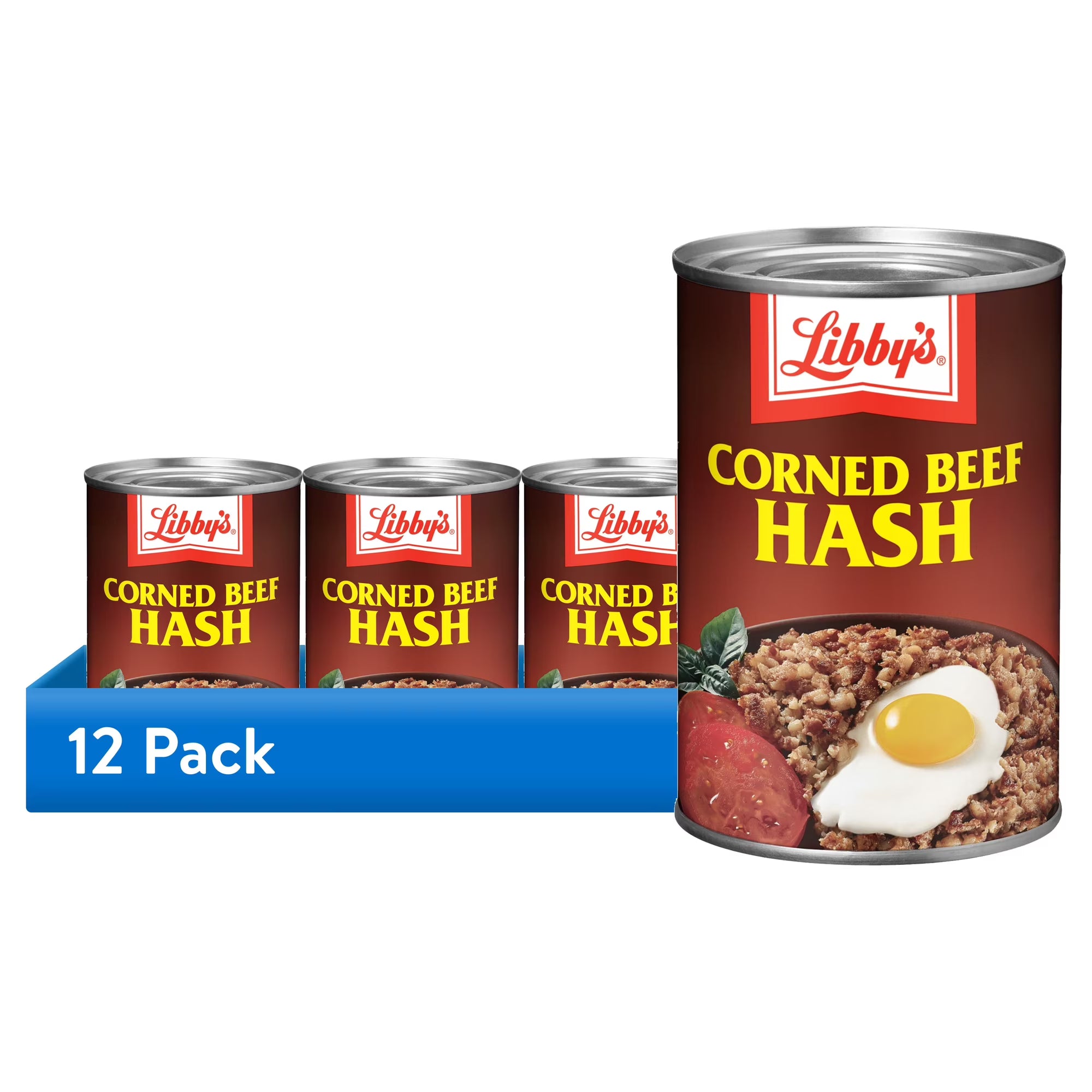 Libby's Corned Beef Hash, 37g Protein Per Serving, Canned Food, 15 oz