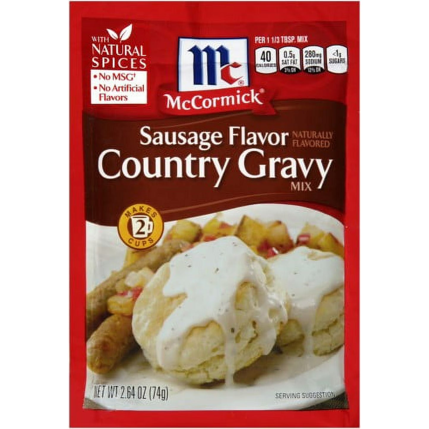 McCormick Sausage Flavor Country Gravy Mix
