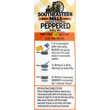 Southeastern Mills Peppered Gravy Mix with Sausage Flavor, 2.75 oz Pouch – Hearty, Southern-Style Gravy for Biscuits and More